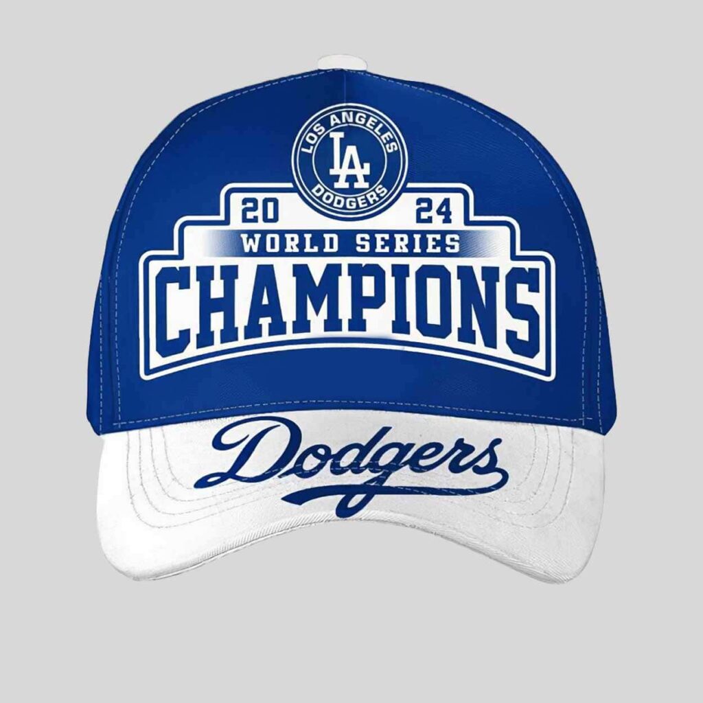 LA Dodgers Champions Of World Series 2024 Hat Mofeetee